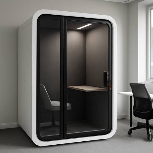 Silence at Work: The Modern Soundproof Office Pod That Powers Focus
